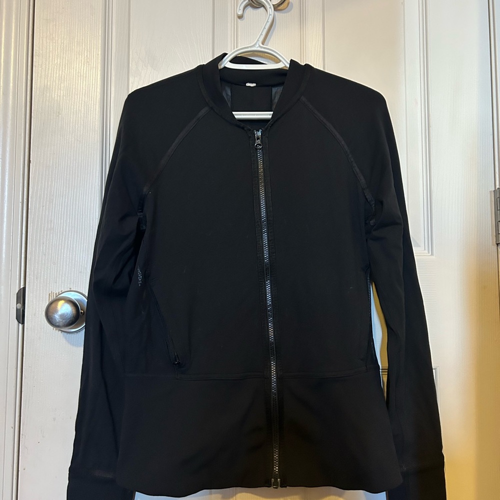 Lululemon Black Mesh Jacket